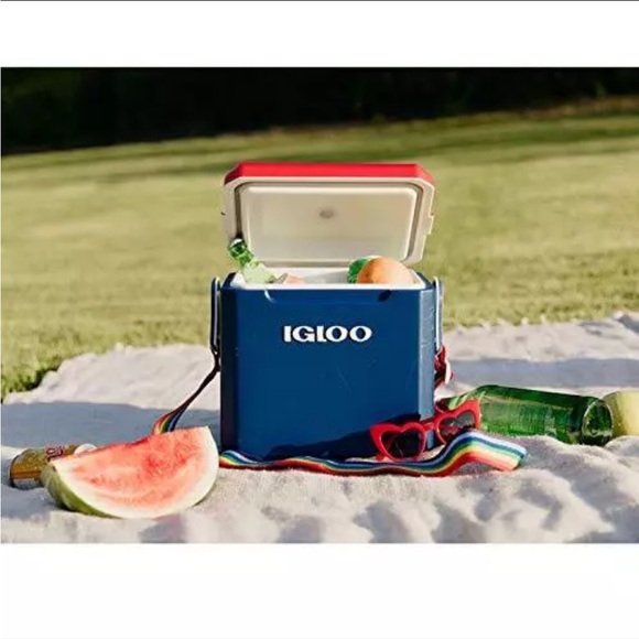 Retired/sold out IGLOO cooler with RAINBOW strap RARE FIND!!! 🌈 - Picture 9 of 10